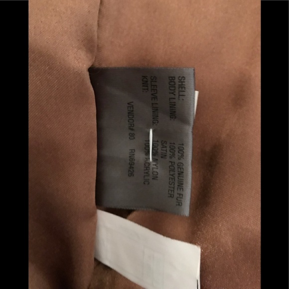 Wilsons Leather | 100% Fur Jacket | Leather Trim - Picture 6 of 10